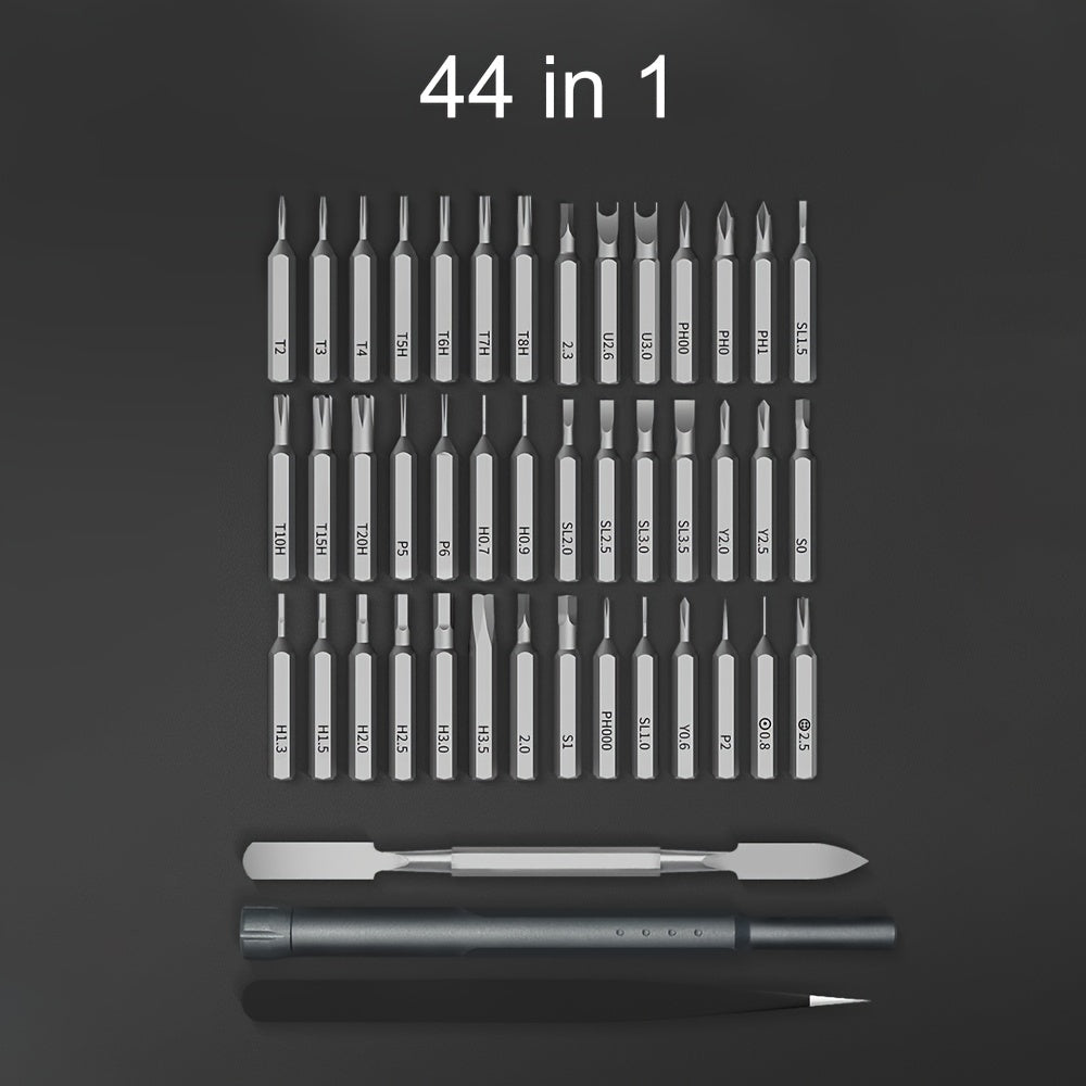 44-in-1 Magnetic Screwdriver Set for Precision Repairs