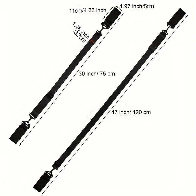 Adjustable Skiing Pole Strap Double Board Fixing Strap