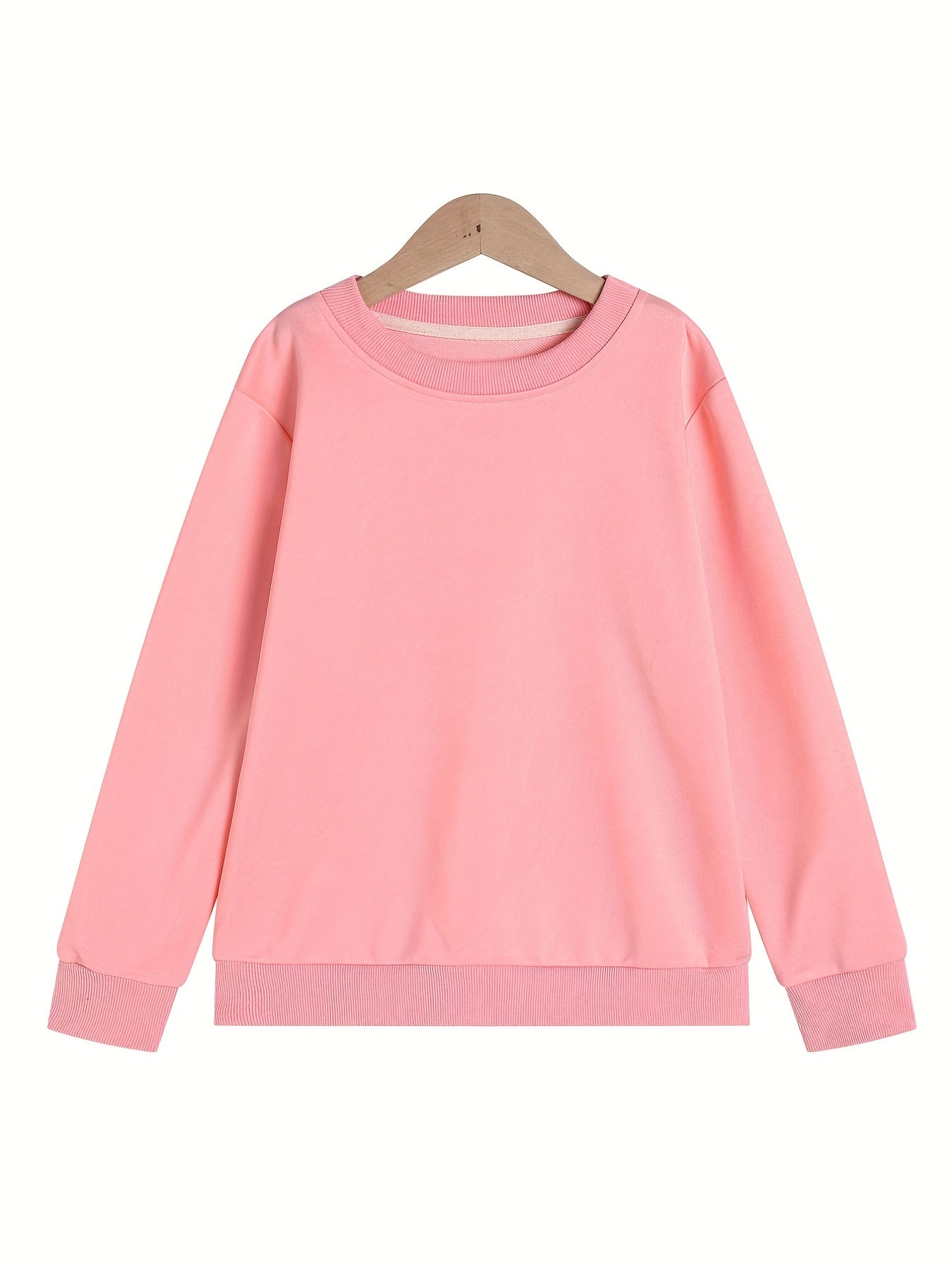 Witch & Pumpkin Girls' Sweatshirt Pullover Long Sleeve Top