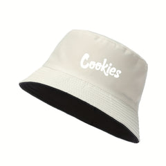 COOKIES Colored Letter Unisex Bucket Hat Sun Hat