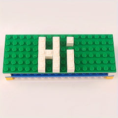 Small Building Blocks Baseboard 6x16 Dot DIY Small Particle Baseboard Accessorie