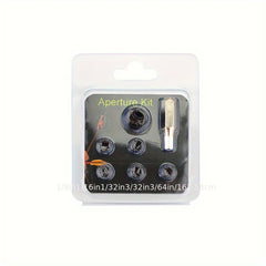 5pc Compound Bow Peep Sight Set 37 45 Degree Hooded Inner Core Kit