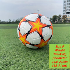 High Thickened PU Football Hand stitched Soccer Ball