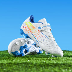Boys' Non Slip Football Cleat with Spikes - Comfy Outdoor Soccer Shoes