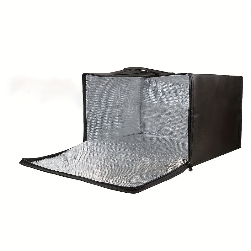 Foldable Reusable Insulated Grocery Tote Bag with Aluminum Foil