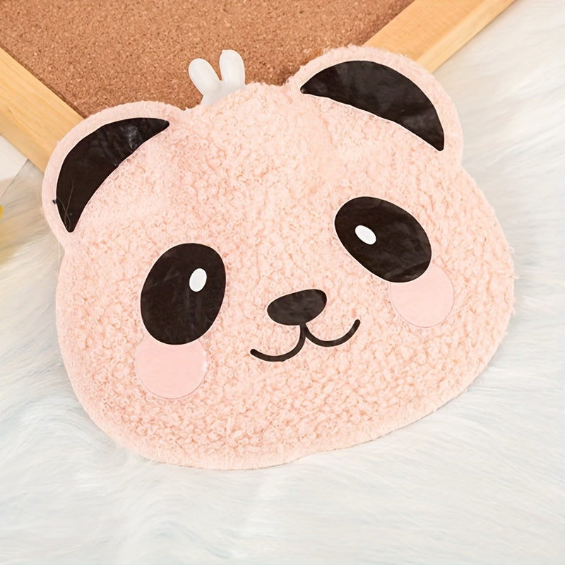 Cartoon Couple Water Injection Hot Water Bag PVC Plush Hand Warmer