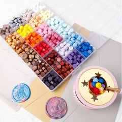 Colored Wax Pellets Sealing Beads Craft Wedding