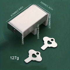 Stainless Steel Window Lock Limiter No Drilling Door And Window Lock