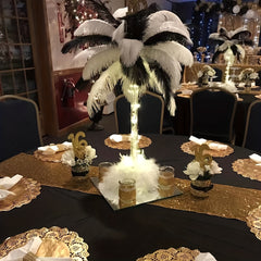 Polyester Sequin Table Runner Thanksgiving Christmas Wedding Decor