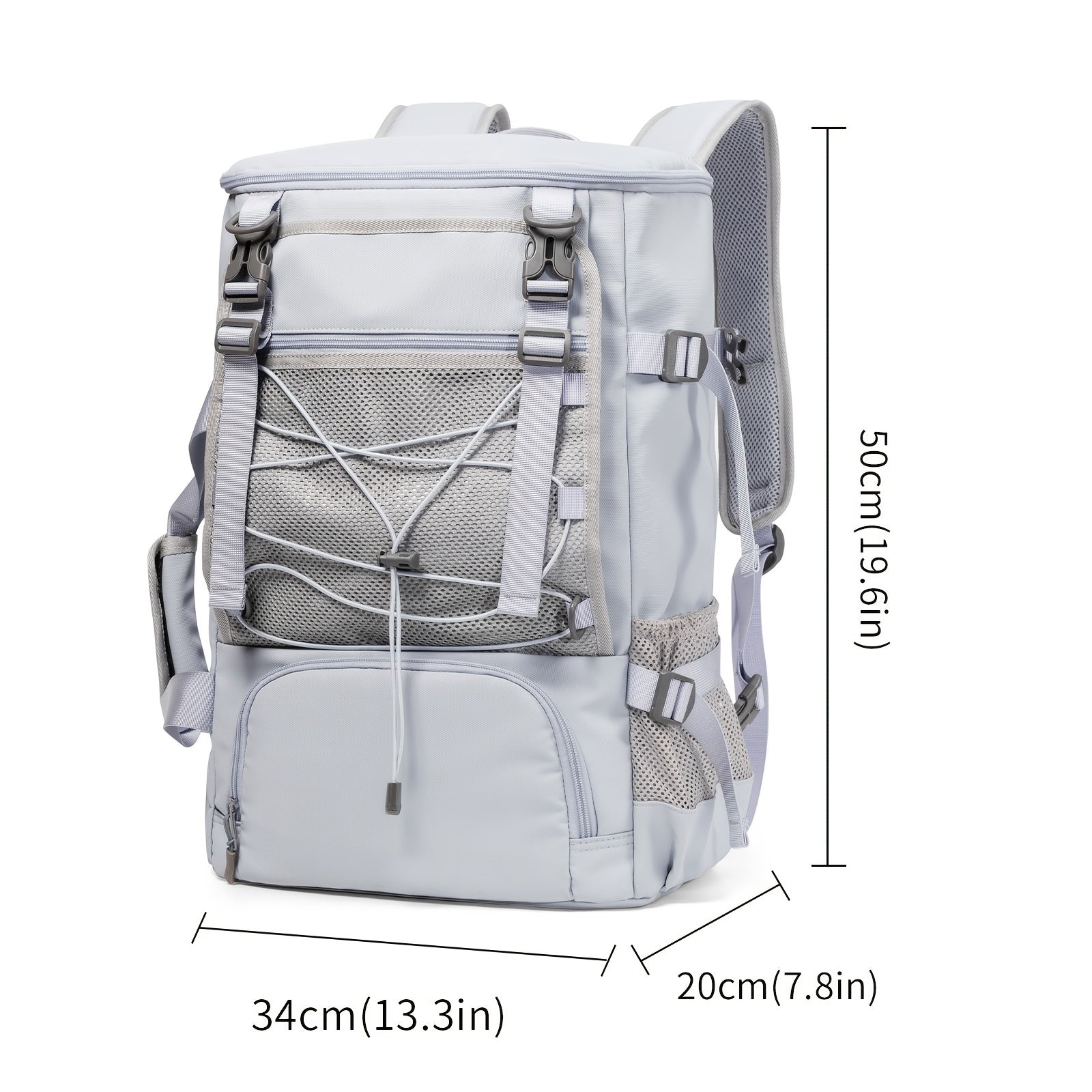 Large Travel Backpack For Men Women Hiking Waterproof Outdoor Rucksack Schoolbag
