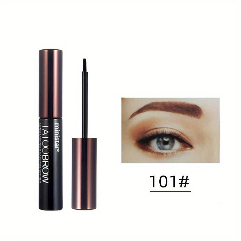 Long Lasting Tattoo Eyebrow Gel Tint Waterproof Transfer Proof - Gray Brown