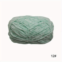 3pcs Polyester Fancy Chenille Yarn For Hand Knitting