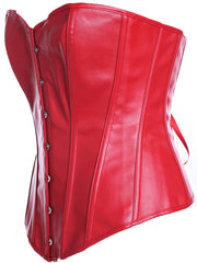 Strapless Corset Bustier Lace Up Body Shaper Lingerie