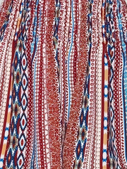 Geo Print High Waist Shorts for Spring & Summer