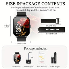 Unisex 4 Touchscreen Smartwatch with Sports Modes