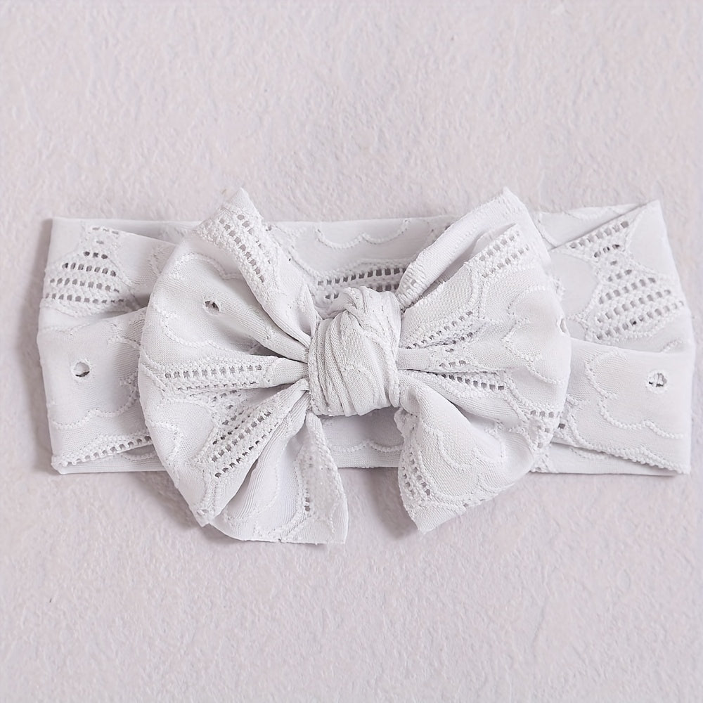 Bowknot Lace Baby Headbands Hairbands Elastics Hair Accessories For Baby Girls