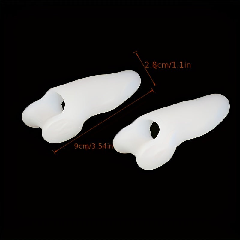 Silicone Gel Toe Separator Insoles for Bunion Relief