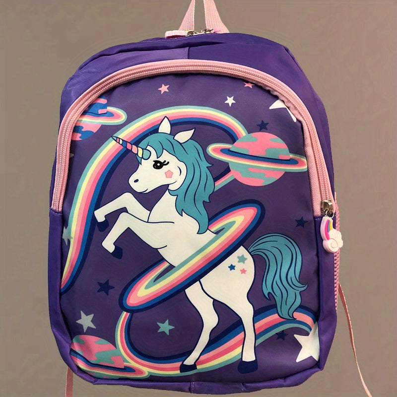 Unicorn School Backpack Large Capacity Primary Schoolbag