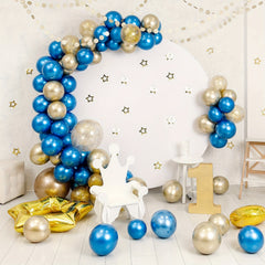 30pcs Metallic Royal Balloons for Men Boy Birthday Wedding Baby Shower