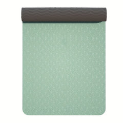 Non Slip TPE Yoga Mat Eco Friendly Soft Fitness Mat 185x61x0.72in