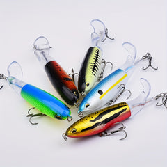 PROBEROS 5Pcs Lure Bait 10 4in 14 5 7in 360 Rotating Hard