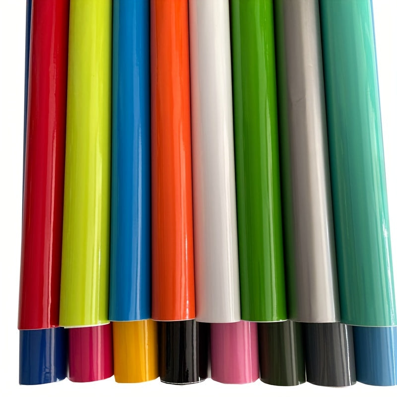 Red Gloss Car Wrap Adhesive Film Decal Sheet Air Release Vinyl