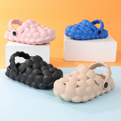 Girls Hollow Out Beach Water Shoes Non Slip Slippers