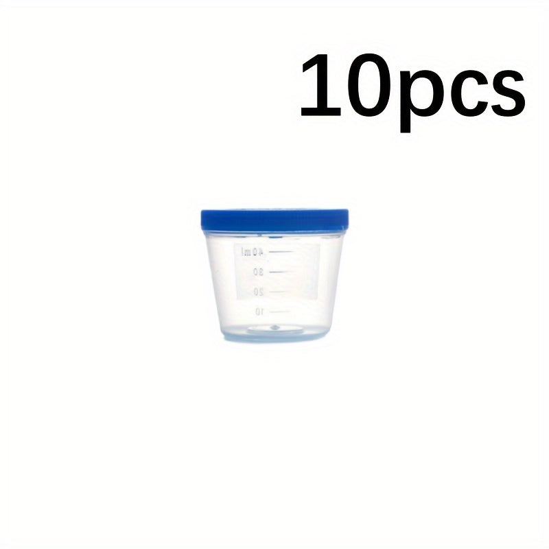 10pcs 1.35oz Fishing Bait Measuring Cup Scale Cup Fishing Accessory