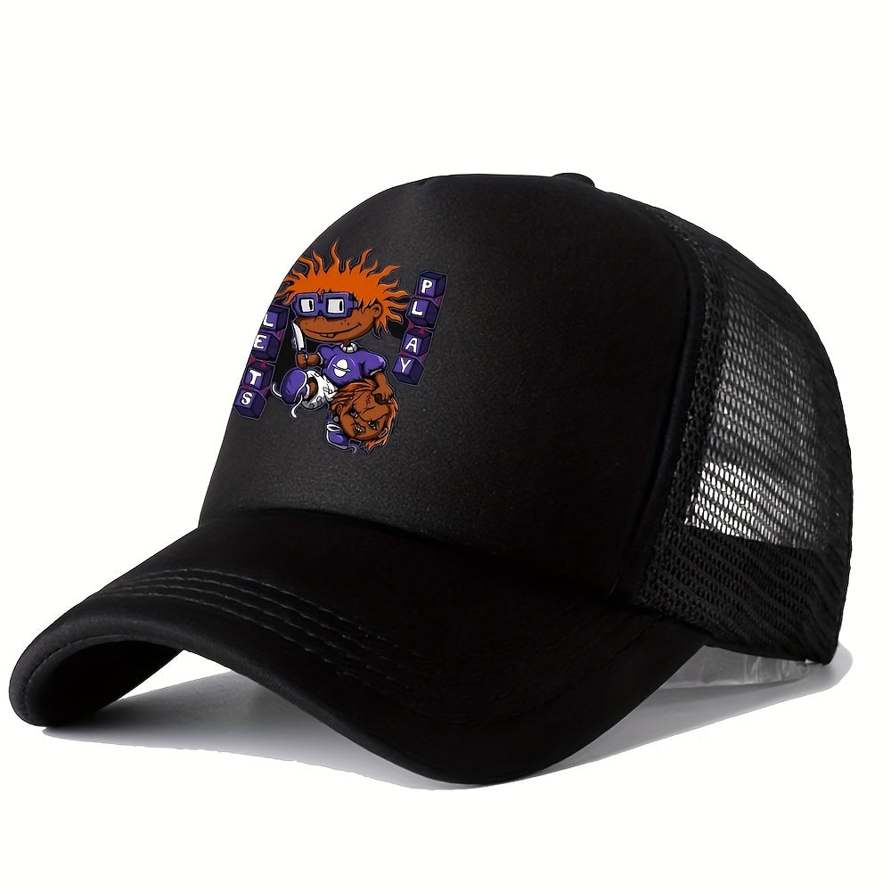 Unisex Sunshade Adjustable Baseball Cap For Outdoor Sport