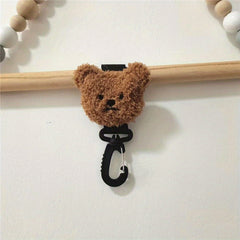 360 Degree Stroller Accessories Bear Pram Bag Hook