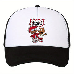 Unisex Sunshade Breathable Baseball Cap Cartoon Pattern Outdoor Sport