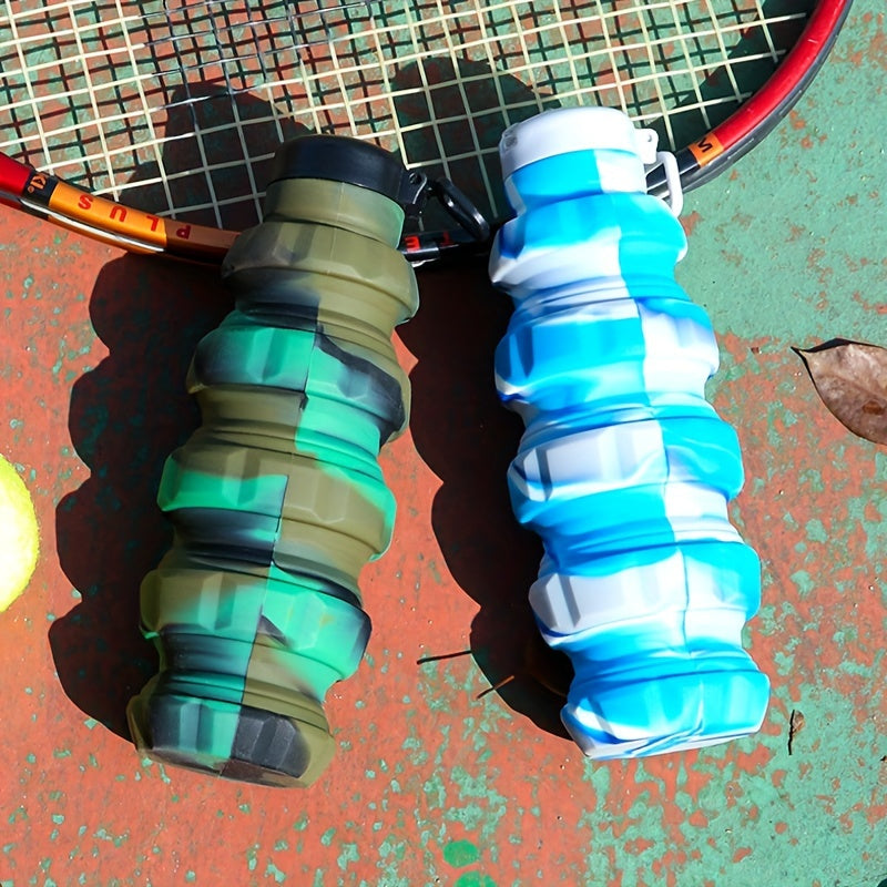 Silicone Grenade Folding Cup for Outdoor Camping Hiking Fitness