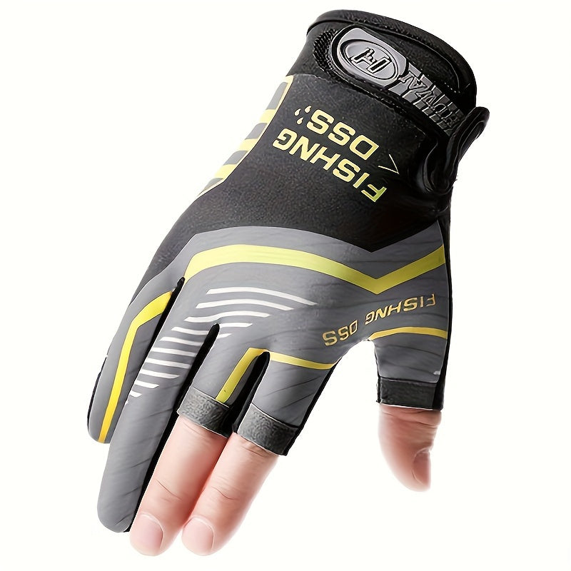 Breathable Fishing Gloves Anti Skid Gloves UV Protection Men Women Outdoor