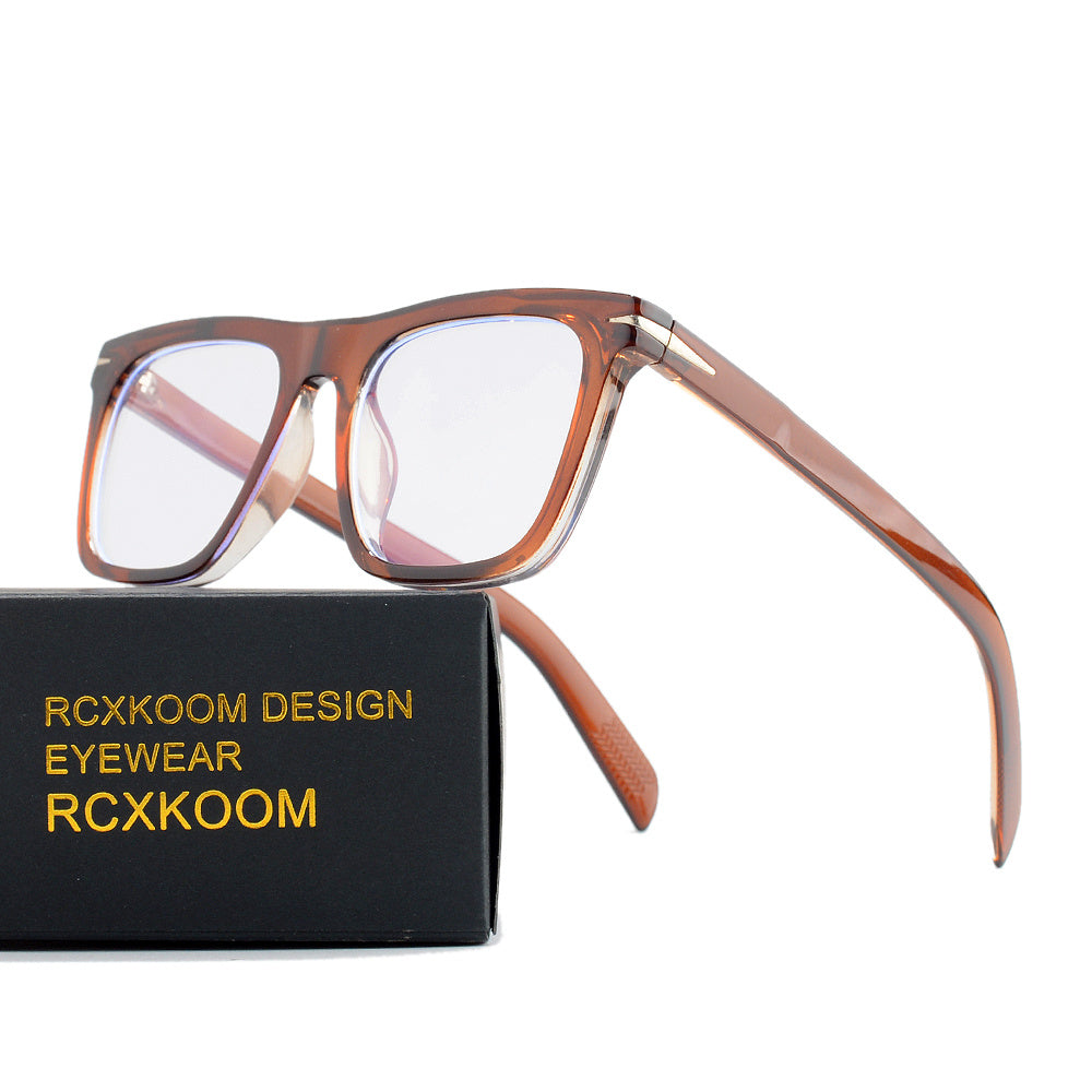 Light Blocking Glasses Unisex Clear Lens Anti Eye Strain Eyeglasses