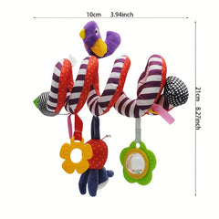 Baby Rattle Spiral Stroller Car Seat Toy