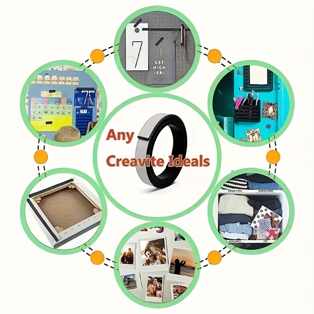1pc Magnetic Tape 3 3 Feet Magnet Tape Roll 3 5'' Wide X 3 3 Ft Long X 1 5mm