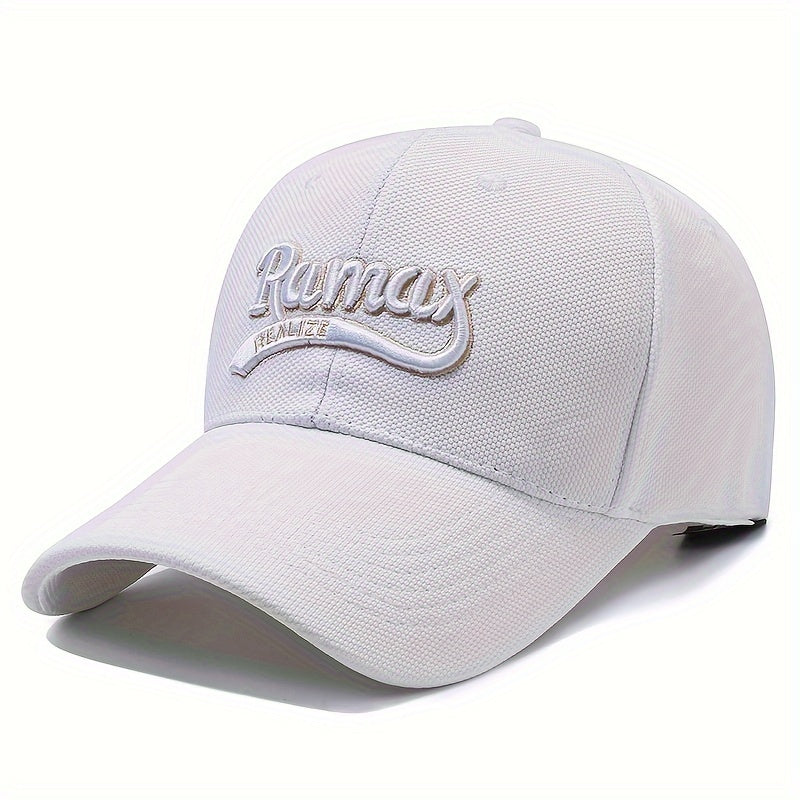 Letter Embroidered Baseball Cap For Men and Women