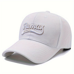 Letter Embroidered Baseball Cap For Men and Women