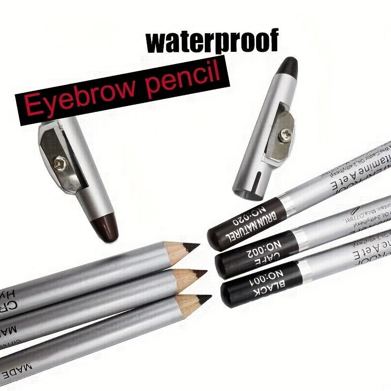 Waterproof Sweat Proof Eyebrow Pencil Long Lasting Makeup
