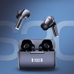 Wireless HIFI Stereo Earbuds Noise Cancelling In-ear Headphone