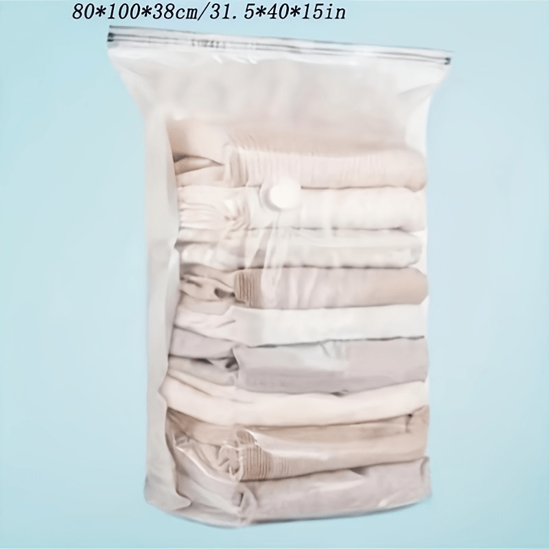Extra Large 3D Vacuum Storage Bags Up 80% Space