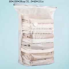 Extra Large 3D Vacuum Storage Bags Up 80% Space