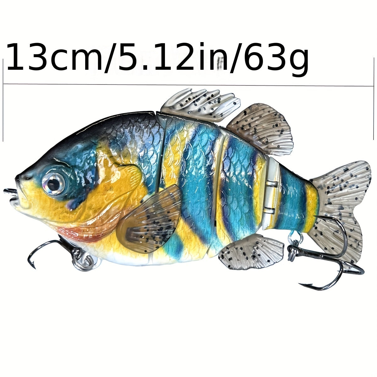 Lifelike Glide Bait Jointed Swimbait for Big Bass Fishing