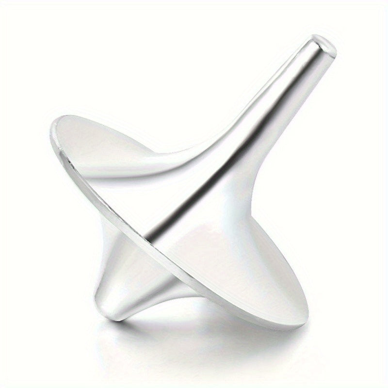 Stainless Steel Gyroscope Handheld Toy - Random Punching & Mixed Colors