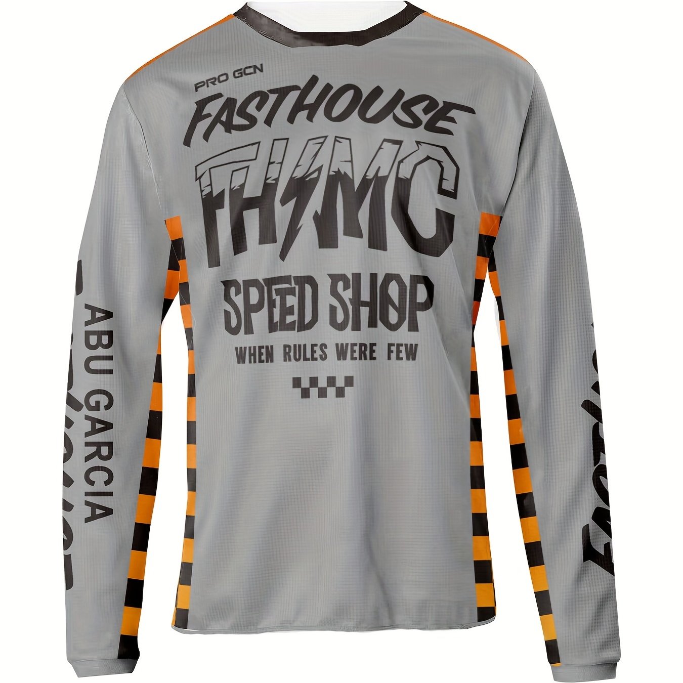 Fasthouse Men's Quick Dry Cycling Jersey Long Sleeve - Breathable & Stretchy