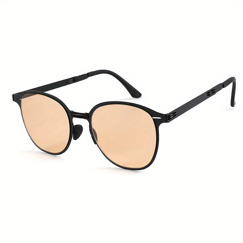 Folding Sunglasses Scratch Resistant Lens Collapsible Frame