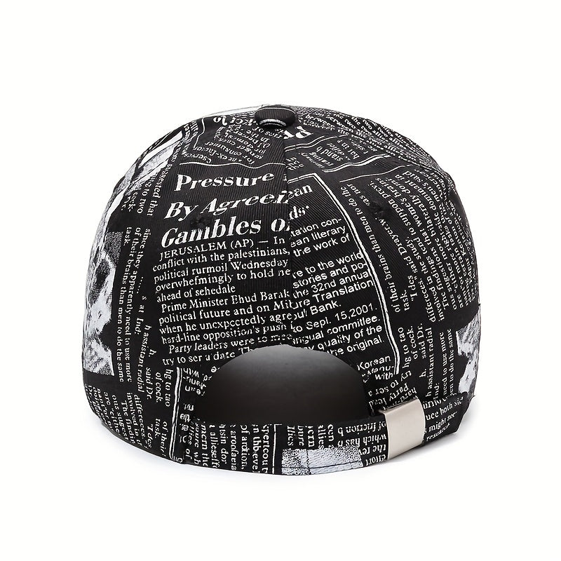 Alphabet Baseball Cap Outdoor Sun Visor Hat
