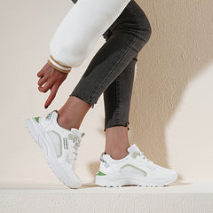 Women's Chunky Sneakers Lace-up Platform Shoes