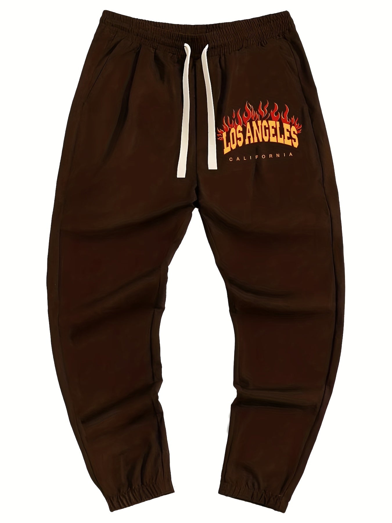 LOS ANGELES Print Men's Drawstring Sweatpants
