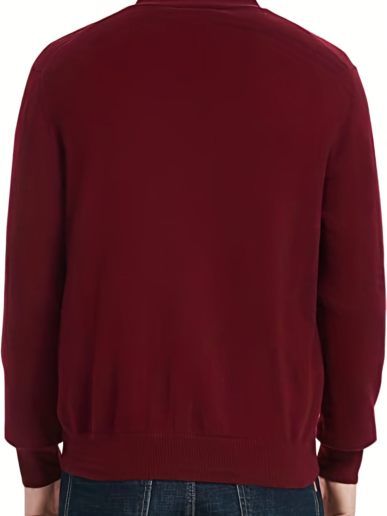 Men's V Neck Button Cardigan Sweater